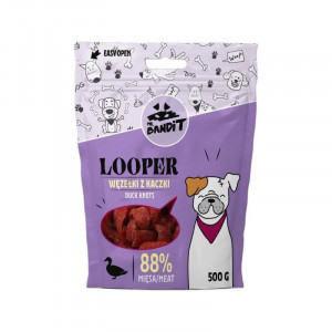 MR.BANDIT LOOPER gardums suņiem Mezgli no pīles gaļas 500g